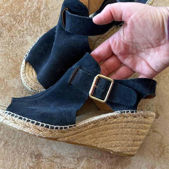 Bettye Muller suede espadrille wedges - Picture 4 of 6